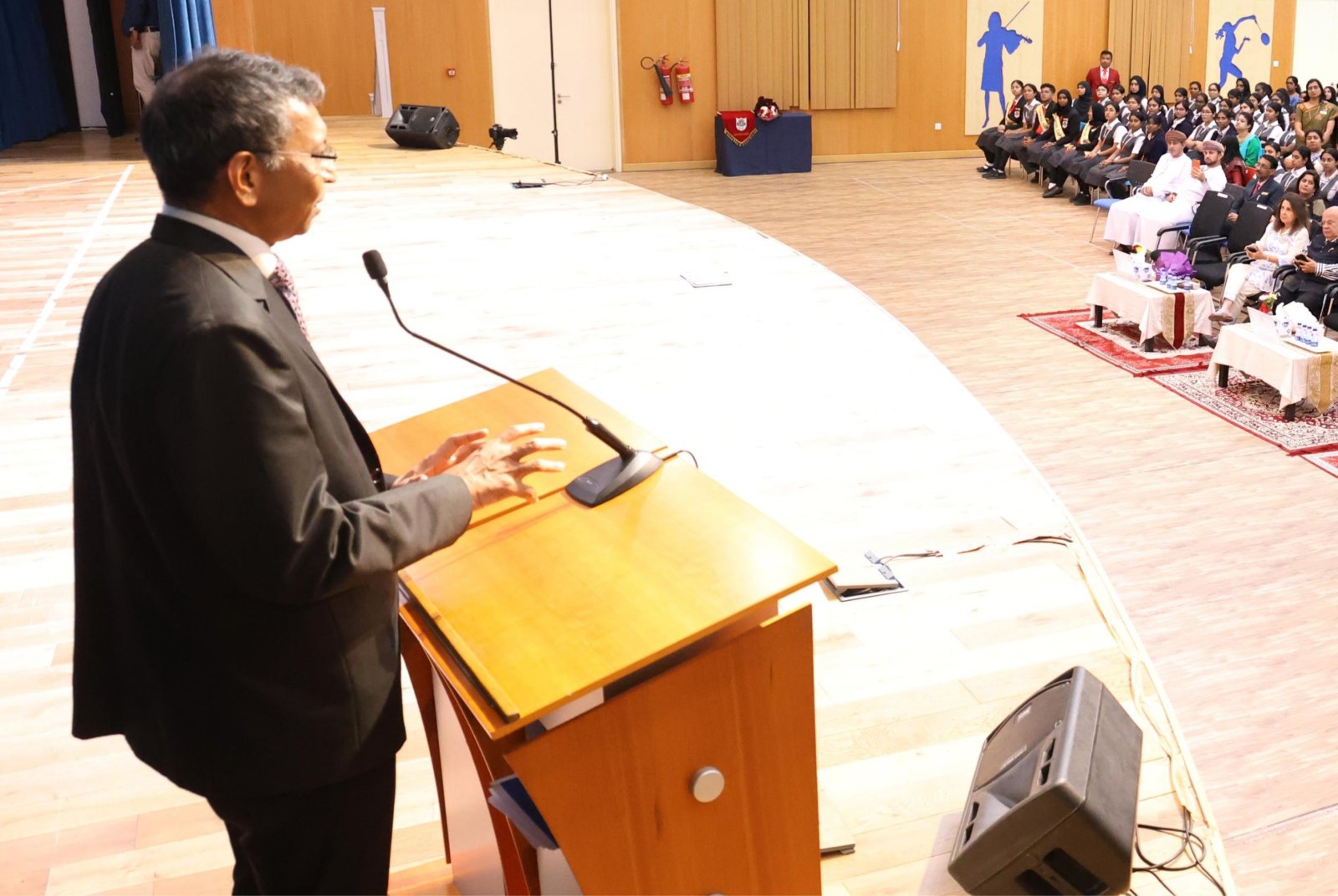 Amb Prashant Pise vist to Indian School Sohar- July 30, 2026