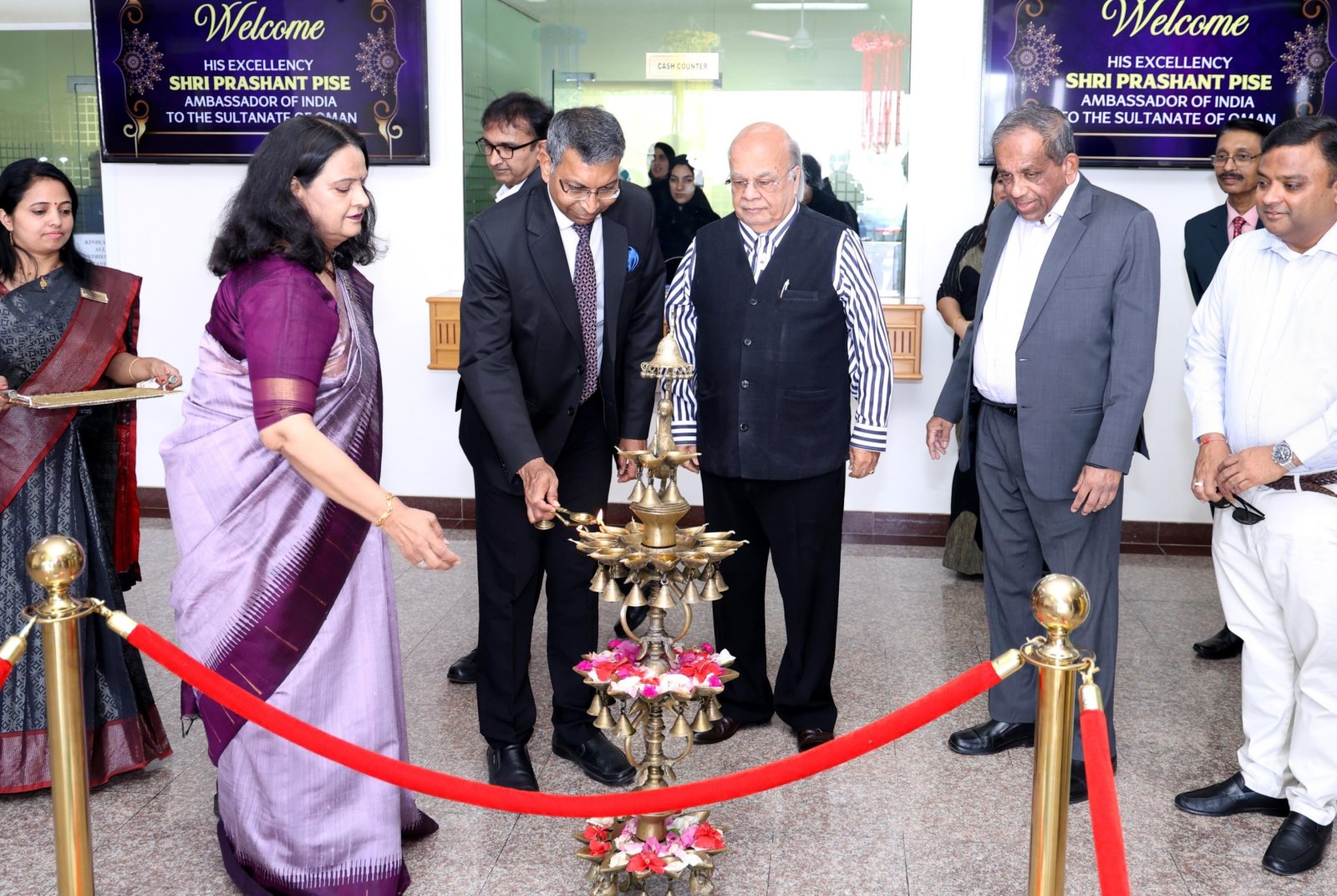 Amb Prashant Pise vist to Indian School Sohar- July 30, 2026