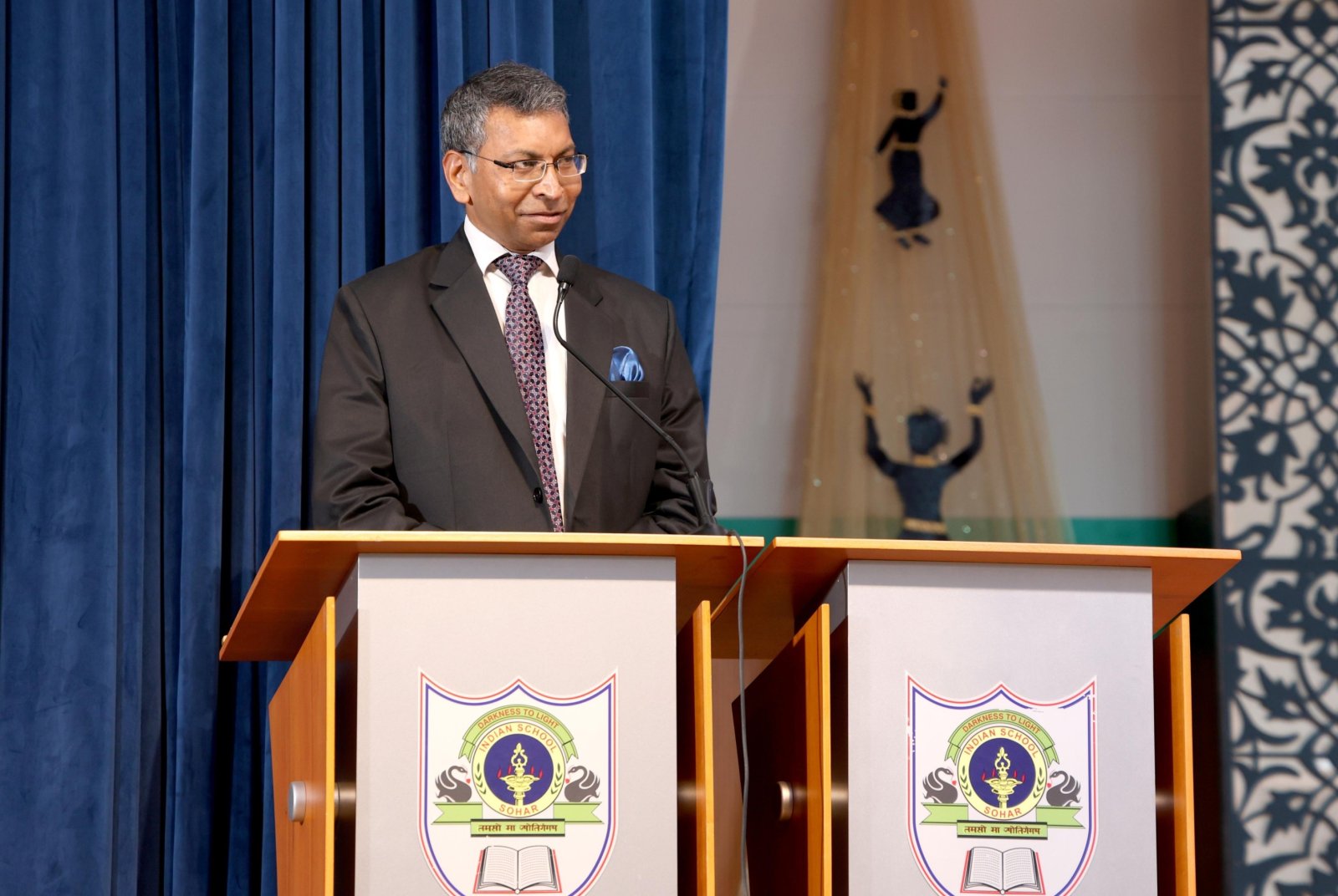 Amb Prashant Pise vist to Indian School Sohar- July 30, 2026