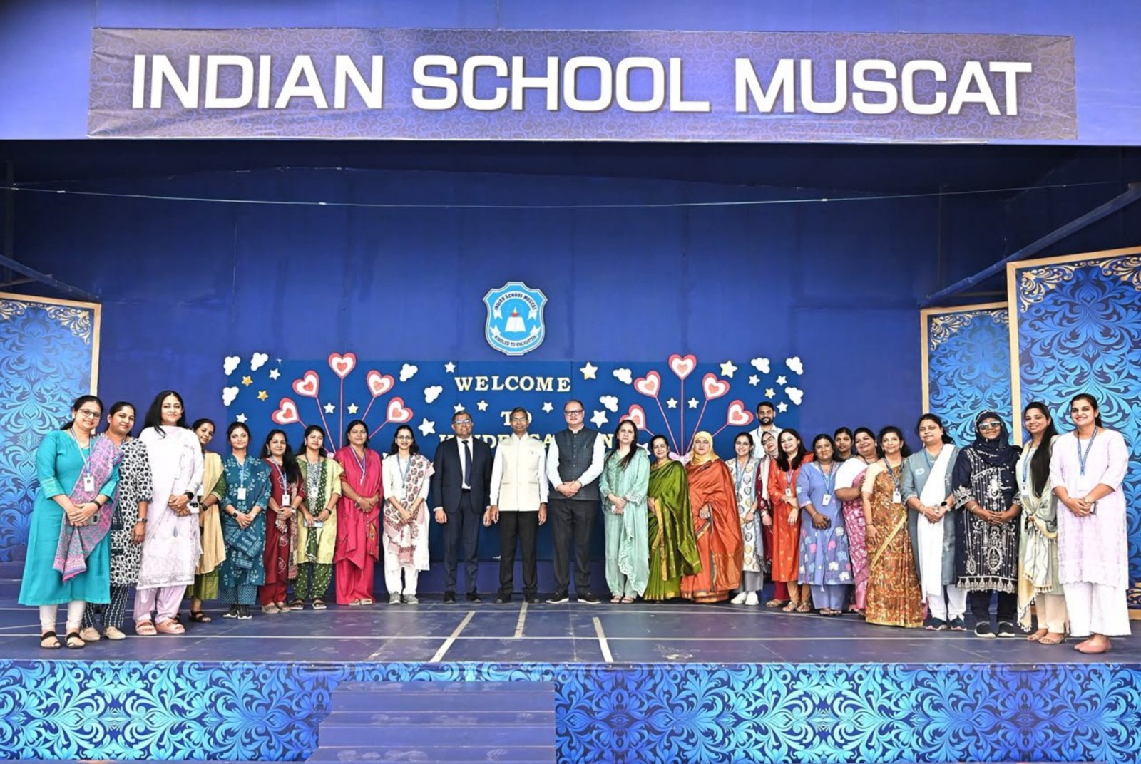 Amb Prashant Pise inaugurated the newly renovated grounds at the Jibroo Campus of Indian School Muscat - August 01, 2026
