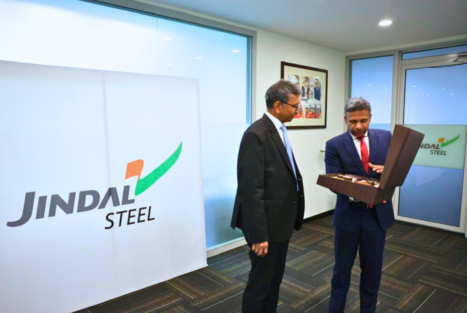 Amb Prashant Pise's visit to Jindal Steel Plant in Sohar - July 30, 2026