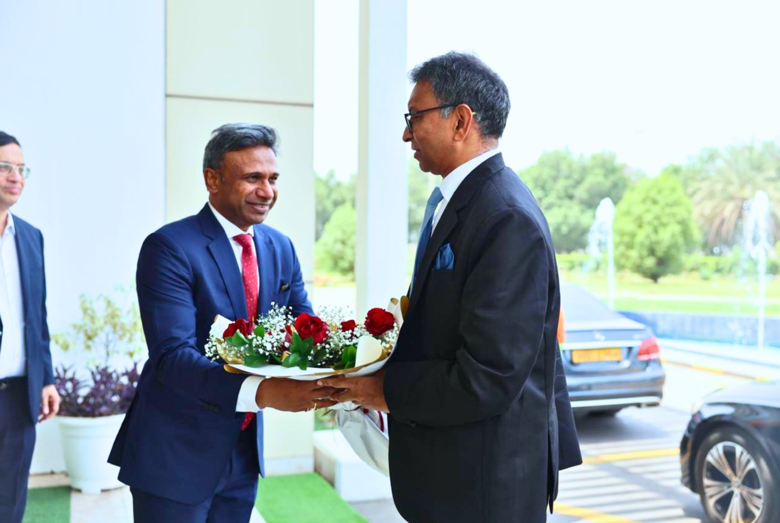 Amb Prashant Pise's visit to Jindal Steel Plant in Sohar - July 30, 2026