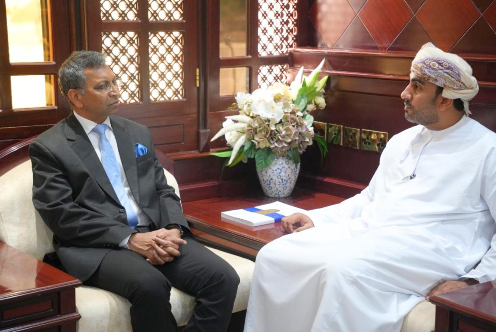 Amb Prashant Pise met with H.E. Eng. Saeed Ali Al Abri, Chairman of the Oman Chamber of Commerce and Industry (OCCI), North Al Batinah Governorate Branch - July 30, 2026