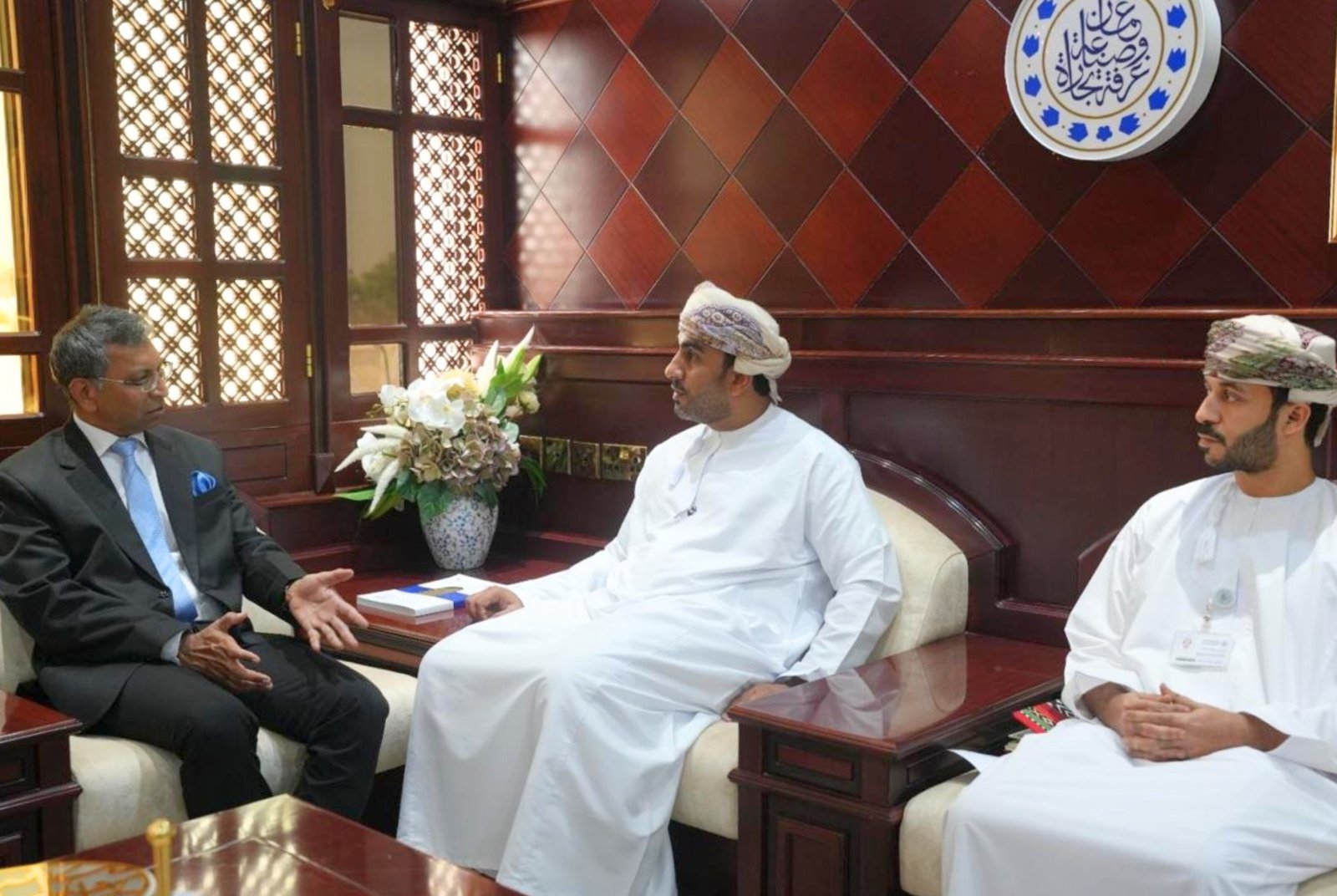 Amb Prashant Pise met with H.E. Eng. Saeed Ali Al Abri, Chairman of the Oman Chamber of Commerce and Industry (OCCI), North Al Batinah Governorate Branch - July 30, 2026