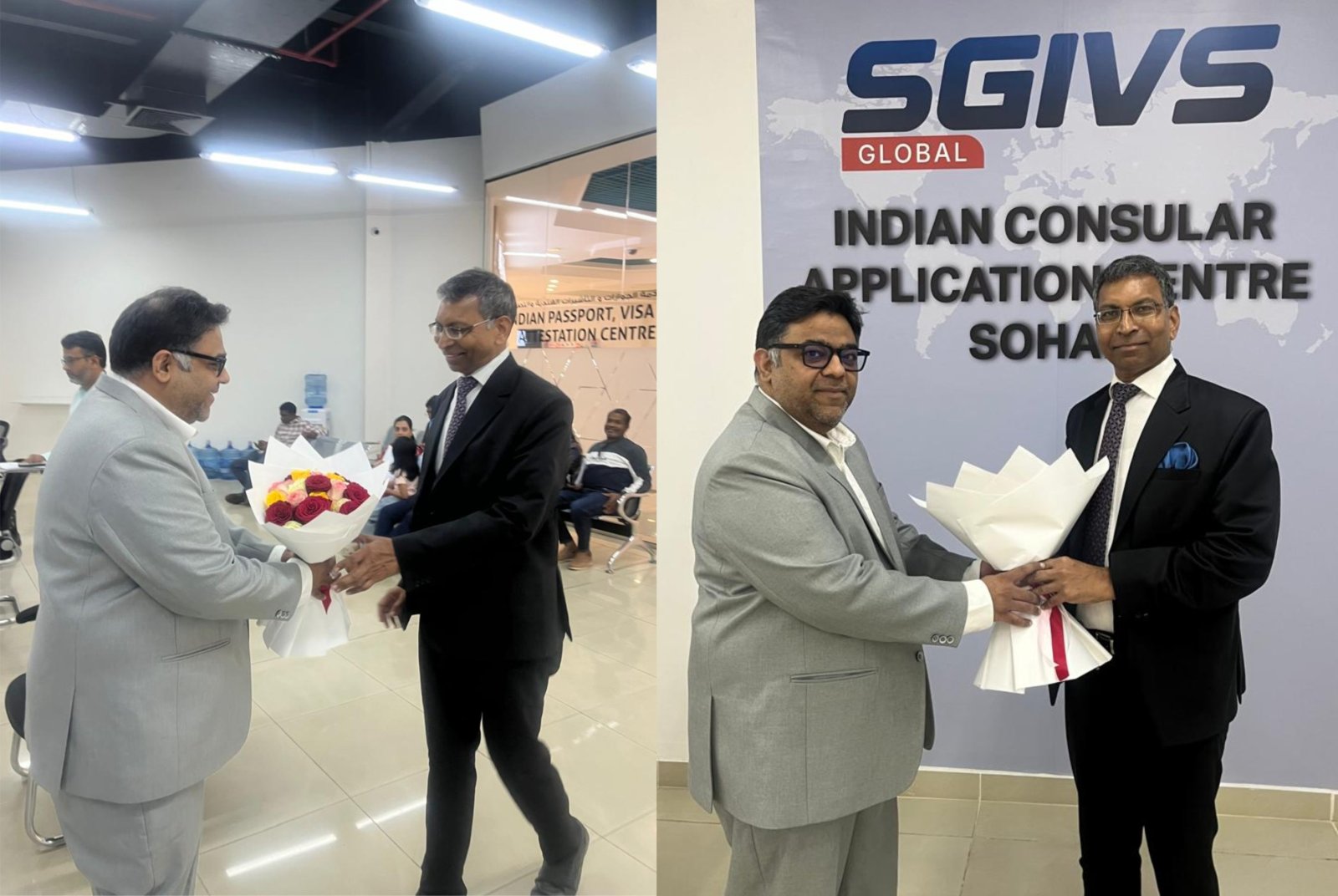 Amb Prashant Pise vist to SGIVS Branch in Sohar - July 30, 2026