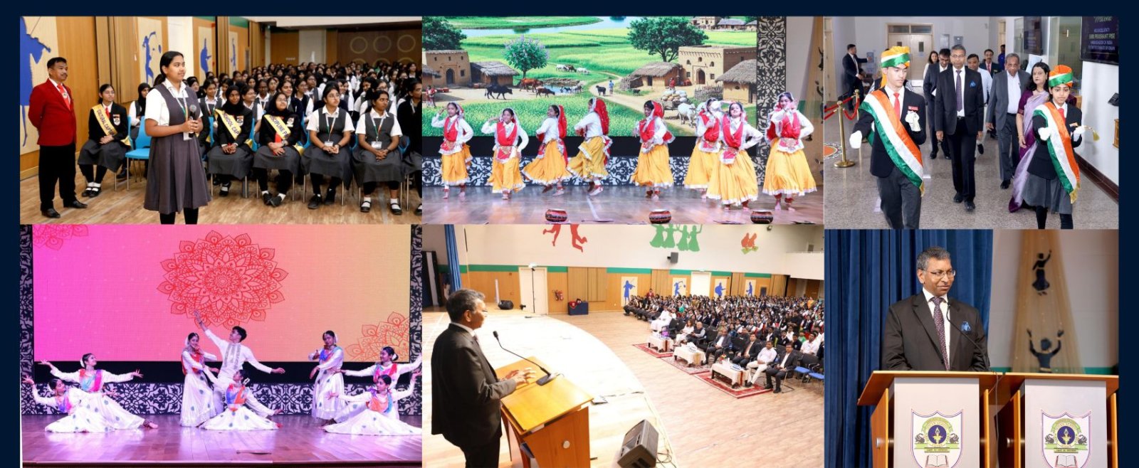 Amb Prashant Pise's visit to Indian School Sohar on July 29th, 2026.