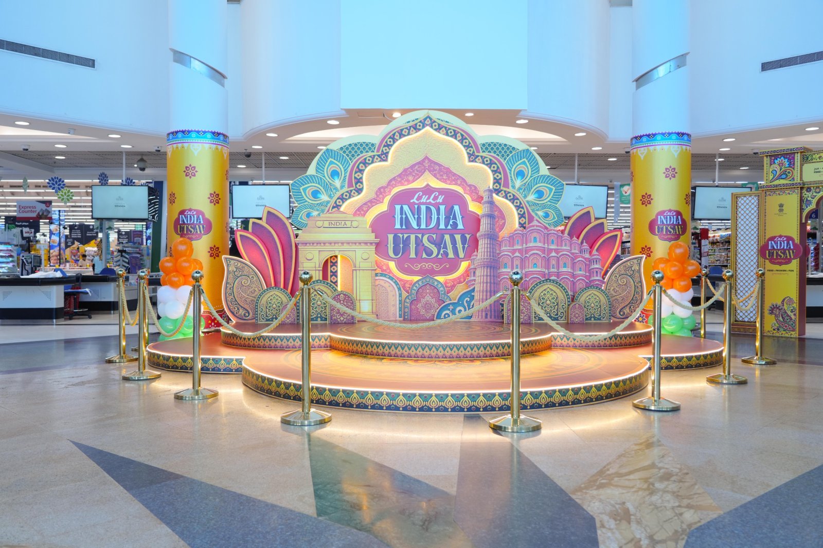 Ambassador Prashant Pise inaugurated the “India Utsav” celebrations at LuLu Hypermarket