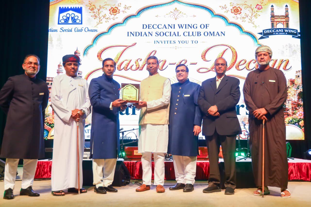 Amb Prashant Pise attended the “Jashn e Deccan” by Deccani wing of Indian Social Club, Oman