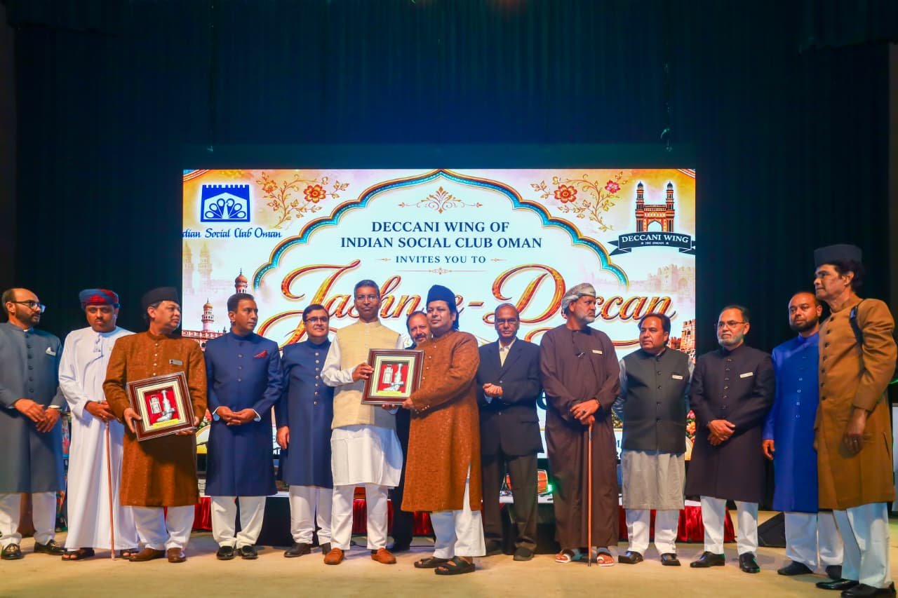 Amb Prashant Pise attended the “Jashn e Deccan” by Deccani wing of Indian Social Club, Oman