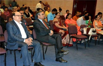 Ambassador attended a Yoga Session at Embassy by Sahaj Yoga on 26th May 2017
