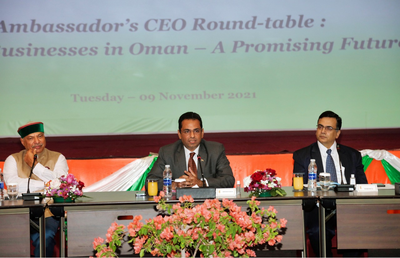 Ambassador's CEO Round-table: Indian Businesses in Oman - A promising future