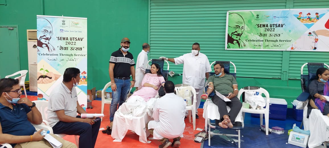 Blood Donation Camp organized in Salalah 