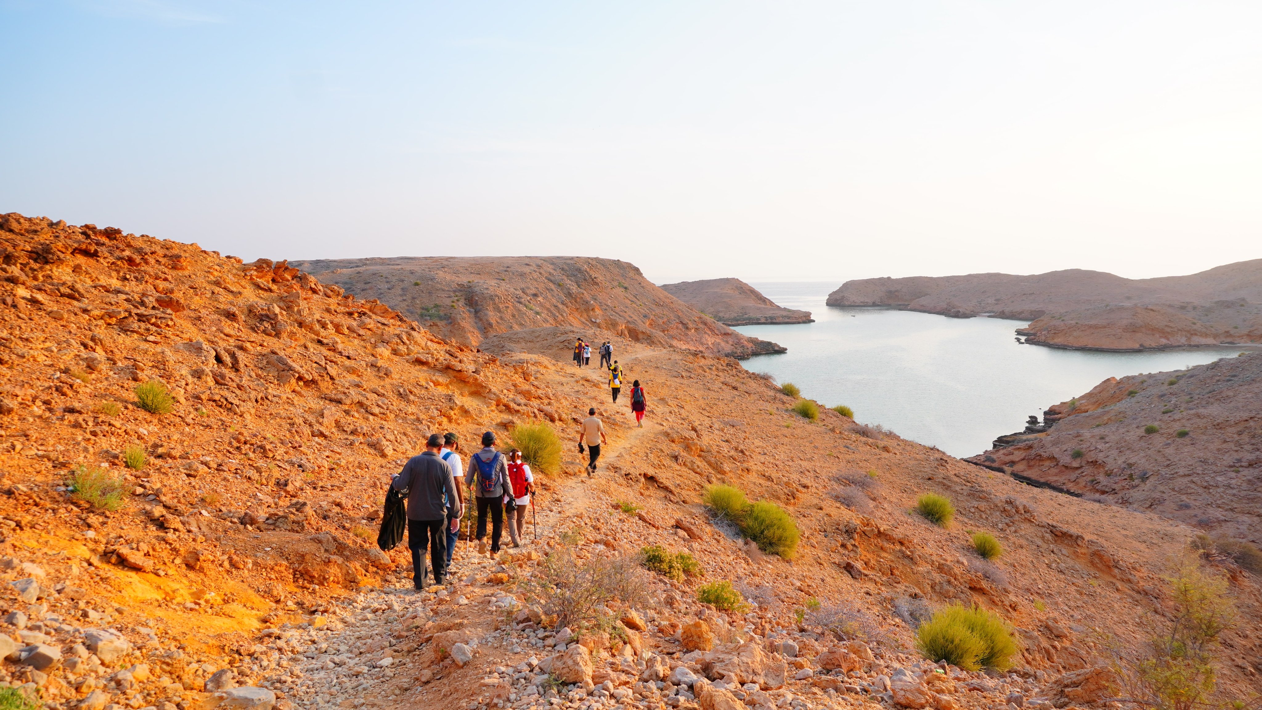 'Hiking for a cleaner Oman' at Muscat, Sohar and Salalah
