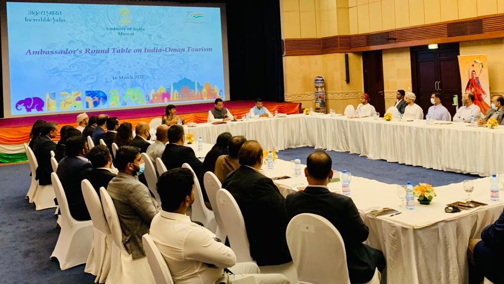Ambessedor's Round Table on India-Oman Tourism