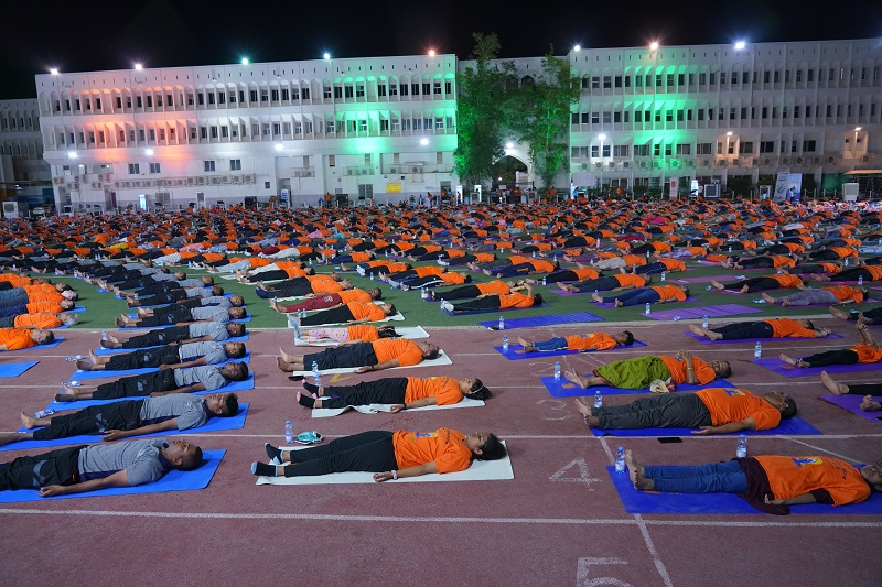 Celebration of 9th International Day of Yoga on the theme' Yoga for Vasudhaiva Kutumbakam'