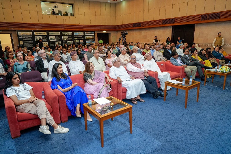 Embassy hosted the 6th Lecture of the Lecture Series of 'Mandvi to Muscat'